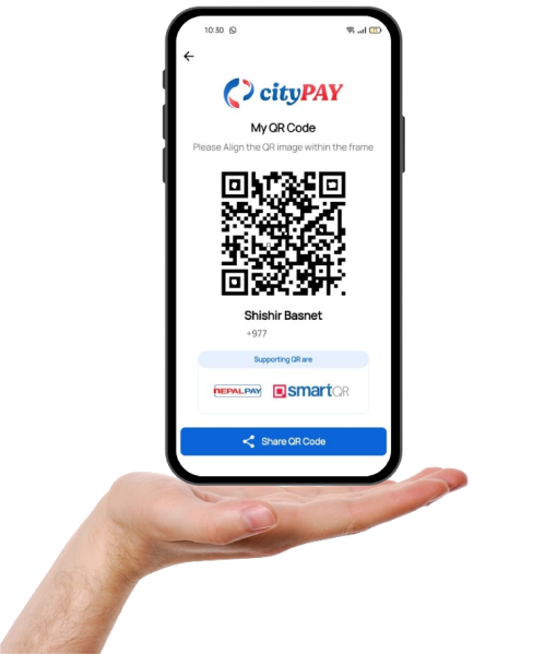 Payment through QR Scan